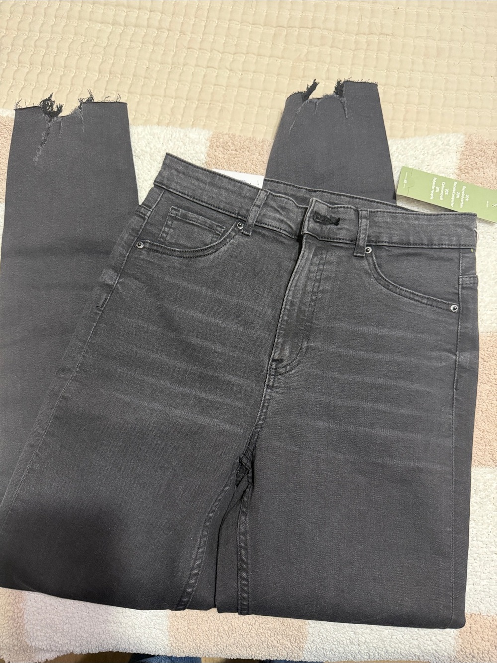 H&M distressed jeans